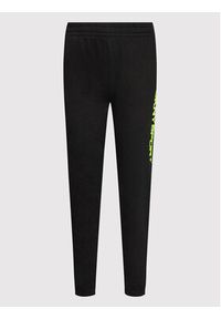 DKNY Sport Spodnie dresowe DP1P2823 Czarny Regular Fit. Kolor: czarny. Materiał: bawełna, dresówka #4