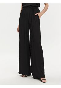 Gaudi Spodnie materiałowe 411FD25022 Czarny Relaxed Fit. Kolor: czarny. Materiał: wiskoza #1