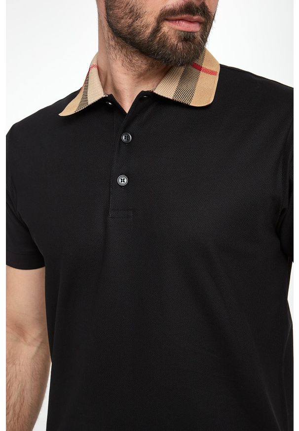 Burberry - Polo męskie BURBERRY. Typ kołnierza: polo