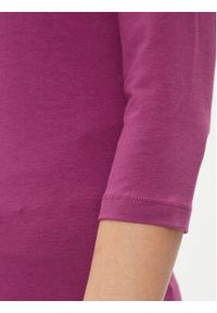Vero Moda Bluzka 10274133 Fioletowy Regular Fit. Kolor: fioletowy. Materiał: bawełna #4