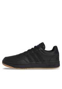 Adidas - adidas Sneakersy Hoops 3.0 Low Classic Vintage GY4727 Czarny. Kolor: czarny. Materiał: skóra