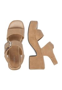 DeeZee Sandały CEO-LB-G9349-A Beżowy. Kolor: beżowy. Materiał: materiał #2