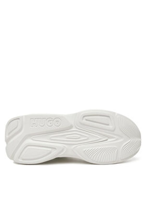 Hugo - HUGO Sneakersy Leon 50536660 Biały. Kolor: biały. Materiał: skóra