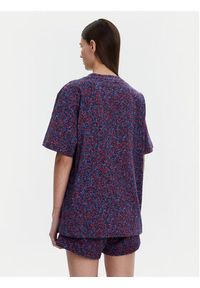 Adidas by Stella McCartney - adidas by Stella McCartney T-Shirt Stella McCartney Printed JJ0083 Granatowy Loose Fit. Kolor: niebieski. Materiał: bawełna #3