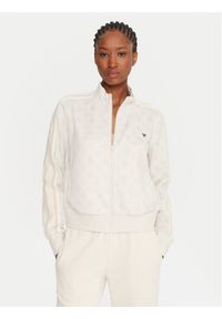 Guess Bluza V5YQ07 K0282 Écru Regular Fit