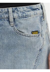 G-Star RAW - G-Star Raw Spódnica jeansowa Cinch D28409-E352 Niebieski Regular Fit. Kolor: niebieski. Materiał: bawełna #4