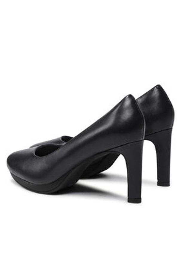 Clarks Czółenka Ambyr Joy 261626674 Granatowy. Kolor: niebieski. Materiał: skóra