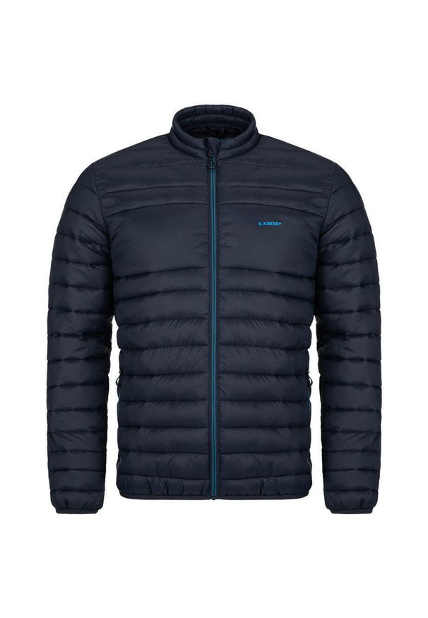 ZSPORT - Męska Kurtka Loap XL w Kolorze Morskiej Niebieskiej - Wodoodporna i Ciepła. Kolor: niebieski. Sport: turystyka piesza