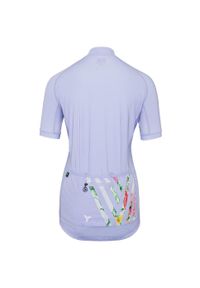 Silvini - Koszulka rowerowa (z krótkim rękawem) damska SILVINI Women Jersey CALNIA. Kolor: fioletowy, biały, wielokolorowy. Materiał: jersey. Długość rękawa: krótki rękaw. Długość: krótkie