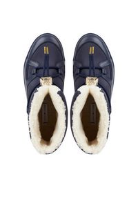 TOMMY HILFIGER - Tommy Hilfiger Śniegowce Tommy Essential Snowboot FW0FW07504 Niebieski. Kolor: niebieski. Materiał: materiał #8
