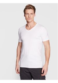 BOSS - Boss Komplet 2 t-shirtów Modern 50475292 Biały Slim Fit. Kolor: biały. Materiał: bawełna