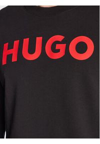 Hugo Bluza Dem 50477328 Czarny Regular Fit. Kolor: czarny. Materiał: bawełna #4