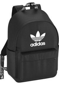 Adidas Plecak szkolny ADIDAS Adicolor Sportowy 25L Czarny. Kolor: czarny. Styl: sportowy