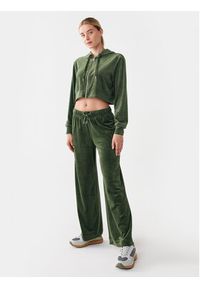 only - ONLY Spodnie dresowe 15302628 Zielony Wide Leg. Kolor: zielony. Materiał: syntetyk #6