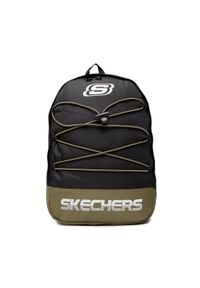 skechers - Skechers Plecak S1035.06 Czarny. Kolor: czarny. Materiał: materiał