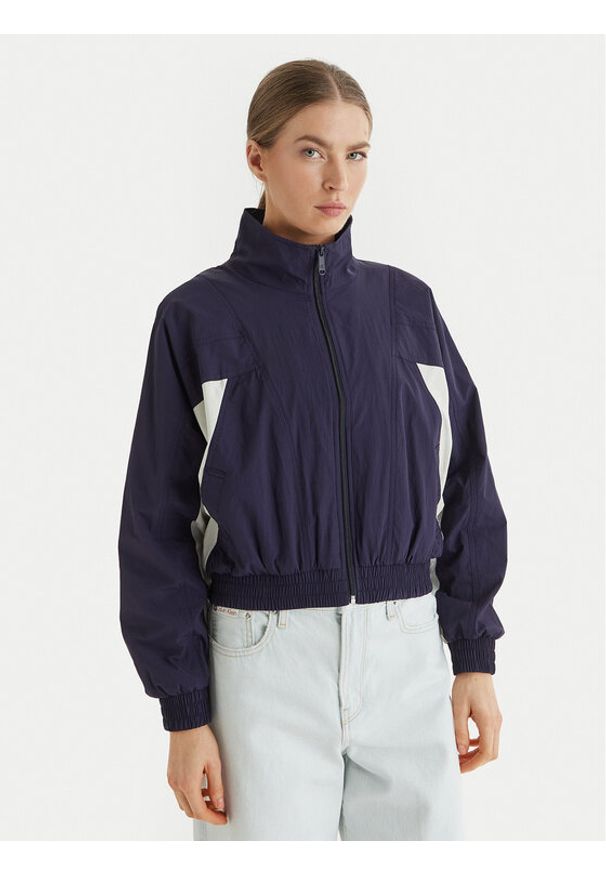 Calvin Klein Jeans Kurtka bomber LV047F506G Granatowy Regular Fit. Kolor: niebieski. Materiał: syntetyk