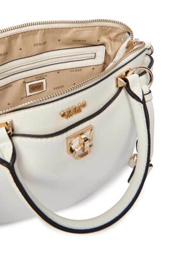 Guess Torebka Bianca HWBG99 07060 Biały. Kolor: biały. Materiał: skórzane