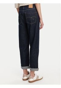 Marella Jeansy Tomboy 2523186074 Granatowy Loose Fit. Kolor: niebieski