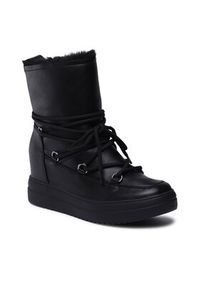 Jenny Fairy Botki WS5829-03 Czarny. Kolor: czarny. Materiał: skóra #5