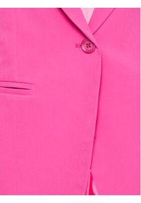 Kontatto Marynarka CO9001 Różowy Regular Fit. Kolor: różowy. Materiał: syntetyk #4