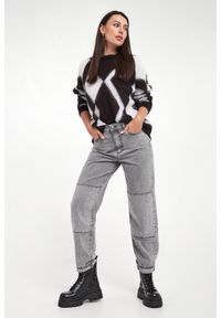 Marella Sport - Sweter damski z moherem Onice MARELLA SPORT. Materiał: moher. Styl: sportowy