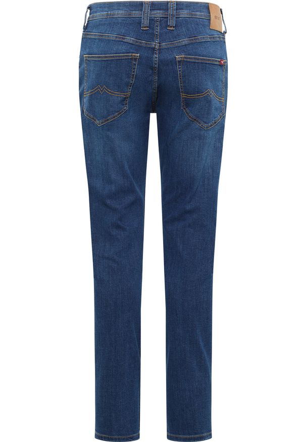 Męskie Spodnie Jeansowe Mustang Style Oregon Slim Denim Blue 1016318 5000 502