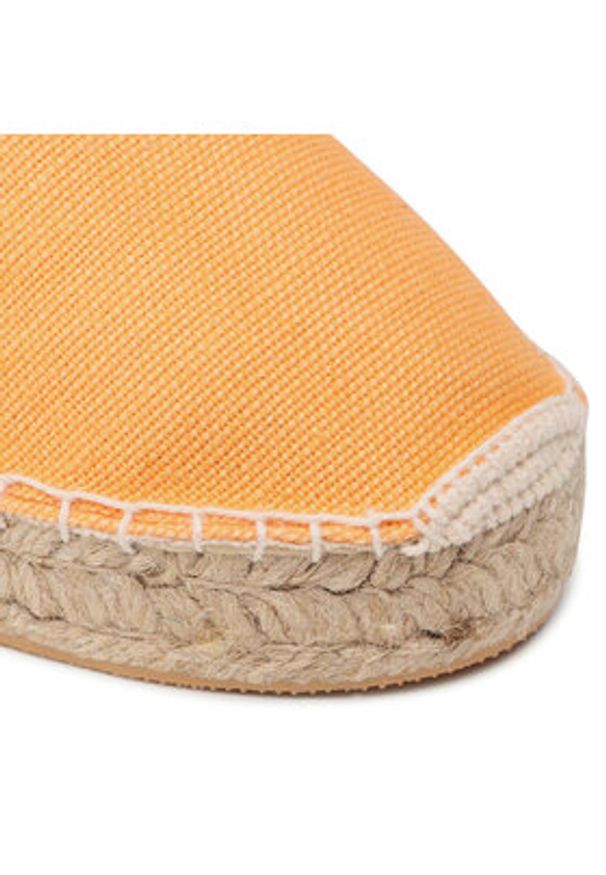 Jenny Fairy Espadryle H050721-XX Pomarańczowy. Kolor: pomarańczowy. Materiał: materiał