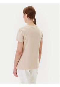 Guess T-Shirt V3BI11 J1314 Beżowy Regular Fit. Kolor: beżowy. Materiał: bawełna #3