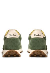 Polo Ralph Lauren Sneakersy Prl Trail125 809945249004 Zielony. Kolor: zielony. Materiał: skóra, zamsz