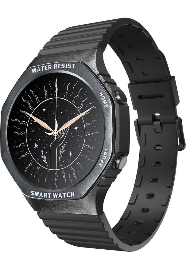 Smartwatch Hagen HC77.14.534 Czarny. Rodzaj zegarka: smartwatch. Kolor: czarny