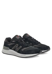 New Balance Sneakersy Walking 880 MW880BB7 Czarny. Kolor: czarny. Materiał: zamsz, skóra