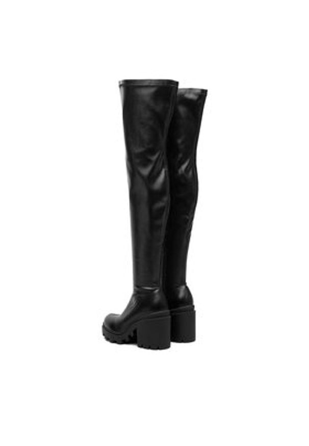 DeeZee Kozaki ZB362-2A Czarny. Kolor: czarny. Materiał: materiał, syntetyk