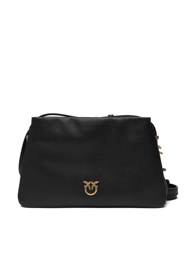 Pinko - PINKO Torebka Triplet Mini AI 25-26 PLTT 05883 A0QO Czarny. Kolor: czarny. Materiał: skórzane