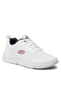 skechers - Skechers Sneakersy Full Pace 232293/WNVR Biały. Kolor: biały. Materiał: materiał #4