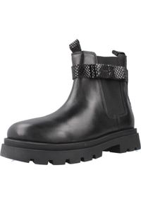 Gioseppo - Buty GIOSEPPO 76212G Czarny. Kolor: czarny. Materiał: tkanina, syntetyk. Sport: turystyka piesza #1