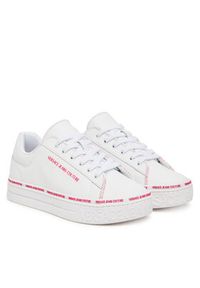 Versace Jeans Couture Sneakersy 79VA3SK5 Biały. Kolor: biały. Materiał: skóra #4
