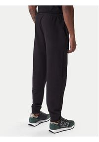 EA7 Emporio Armani Spodnie dresowe 7M001316 AF13512 UC001 Czarny Regular Fit. Kolor: czarny. Materiał: bawełna #4