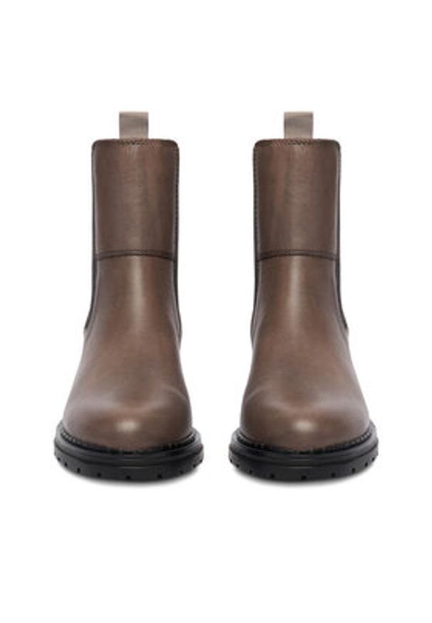 Lasocki Sztyblety CEO-WI16-TIBILISI-01 Szary. Kolor: szary. Materiał: skóra