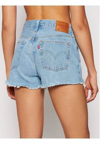 Levi's® Szorty jeansowe 501 High-Waisted 56327-0086 Błękitny Regular Fit. Kolor: niebieski. Materiał: bawełna #3