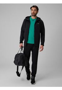 4f - 4F Koszulka treningowa regular szybkoschnąca męska - zielona XL. Kolor: zielony. Materiał: materiał, włókno. Sport: fitness #2