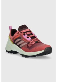 adidas TERREX buty Swift R3 GTX damskie kolor różowy. Kolor: różowy. Materiał: materiał, guma. Szerokość cholewki: normalna #3
