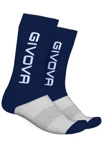 Skarpetki Sportowe Givova Calza Raimir Niebieskie 40-45. Kolor: niebieski. Materiał: elastan, poliester, bawełna