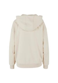 Urban Classics - Bluza Z Kapturem Damska Cozy Zip Front Oversized Full Zip. Typ kołnierza: kaptur. Kolor: brązowy