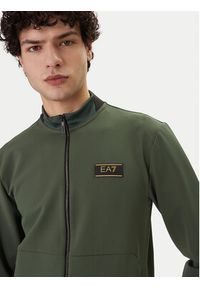 EA7 Emporio Armani Bluza 7M001334 AF16658 U7260 Zielony Regular Fit. Kolor: zielony. Materiał: syntetyk #3