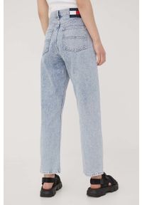 Tommy Jeans jeansy DW0DW10854.PPYY damskie high waist. Stan: podwyższony. Kolor: niebieski #3