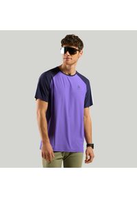 Koszulka męska Odlo X-ALP TRAIL T-shirt crew neck s/s. Kolor: niebieski. Sport: bieganie
