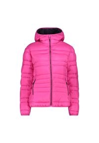 Kurtka damska turystyczna CMP 34K3116. Kolor: biały, różowy, wielokolorowy. Sport: turystyka piesza #1