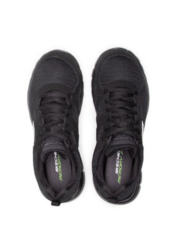 skechers - Skechers Sneakersy Agoura 52635/BBK Czarny. Kolor: czarny. Materiał: materiał