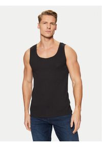 BOSS Komplet 3 tank topów 50542132 Czarny Regular Fit. Kolor: czarny. Materiał: bawełna