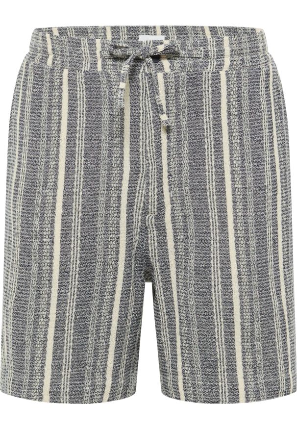 Męskie szorty Mustang Style Lockport Shorts Blue Dobby Stripe 1016479 12740